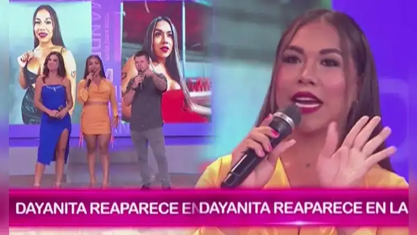 Dayanita se olvidó de "JB en ATV" y reapareció en América Televisión: "Estoy trabajando muchísimo"