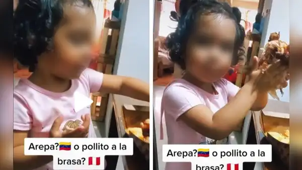 ¿Arepa o pollo a la brasa? Respuesta de una niña de madre venezolana se volvió viral