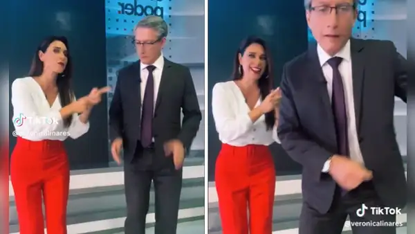 Federico Salazar debuta en TikTok bailando con Verónica Linares y redes aclaman: "Excelente dúo"