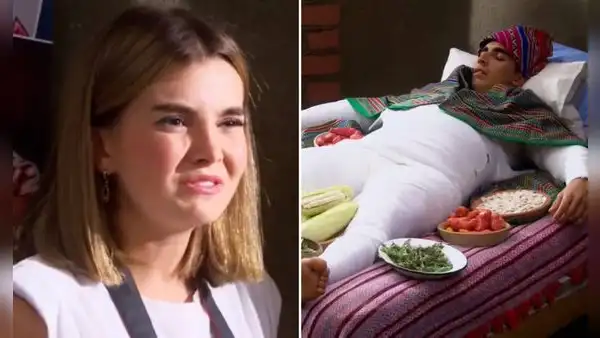 Jimmy se volvió 'Pachamanca humana' en "AFHS": retrato de momia paracas cautivó a Laia