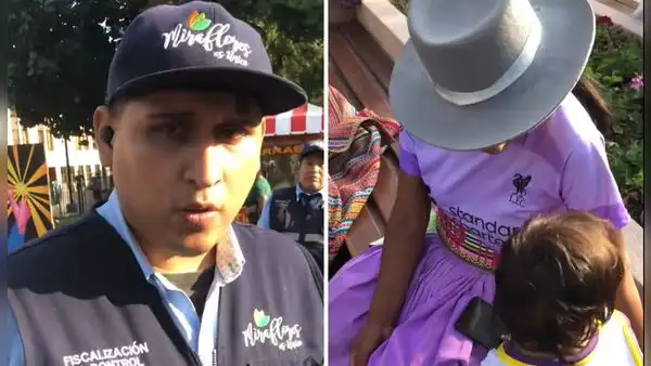 Miraflores: denuncian presunto acto de discriminación de sereno contra mujer en parque Kennedy