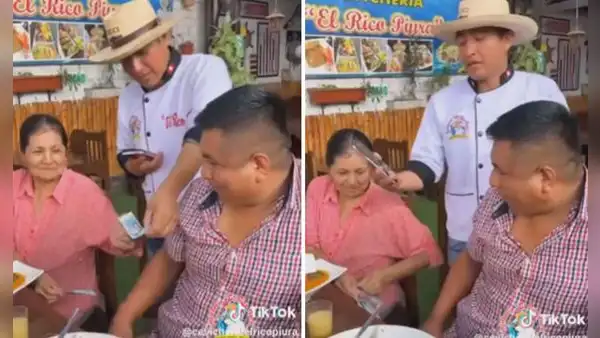 Peruano gana reto de acabarse una ronda marina y le otorga el premio a su mamá: “Eso es amor”