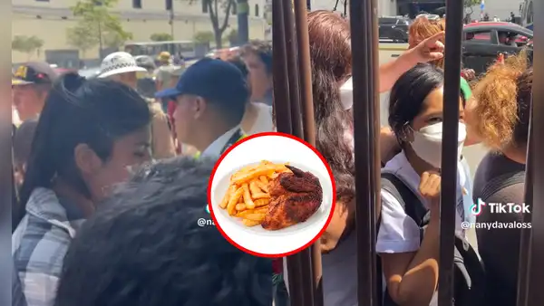 Muchas personas vendieron cola para comprar pollo a S/5: “Las cosas que pasan en Perusalén”