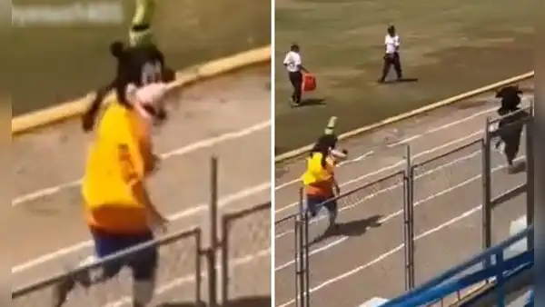 Goofy sufrió terrible caída durante carrera de muñecos en Arequipa: “Así caí en sus mentiras”
