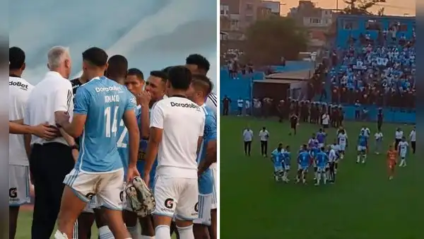 Nunes y Yotún protagonizaron acalorada discusión en cancha tras el empate ante Vallejo