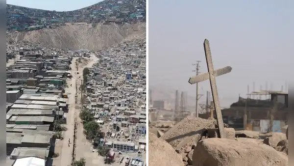 Familias viven rodeadas de tumbas en un cementerio de San Juan de Miraflores: ¿cómo luce el lugar?
