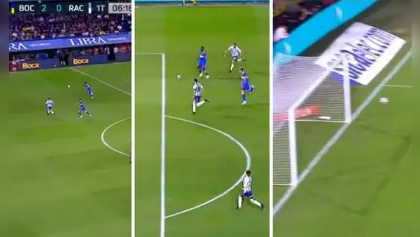 ¡Jugadón de Advíncula! Corrió media cancha, hizo un 'sombrerito' y dio pase gol para el 2-0 de Boca