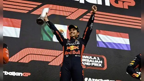 'Checo' Pérez se alzó con el GP Azerbaiyán y superó a Max Verstappen y Leclerc