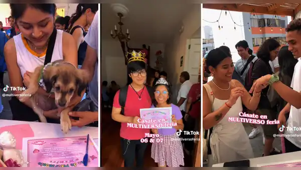 Cásate con 5 soles de forma simbólica con tu pareja o amigos: “¿Hay boda de 3?”