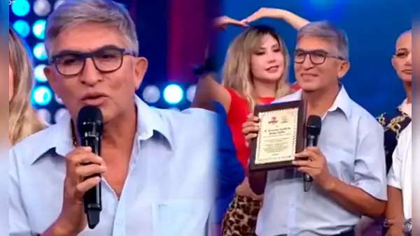 Fernando Armas se conmueve al recibir homenaje por sus 30 años de carrera: “Moriré en el escenario"