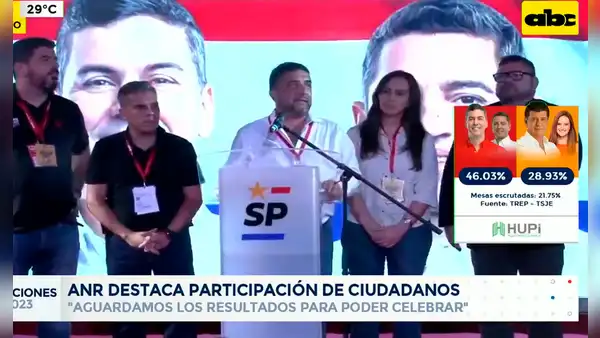 Partido de Peña anticipa victoria en elecciones Paraguay: "Es ilógico discutir esta diferencia"