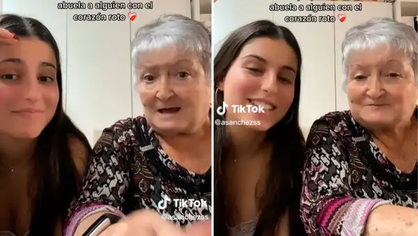Adulta mayor brinda conmovedores consejos a seguidores con 'el corazón roto': "No dejen de comer"