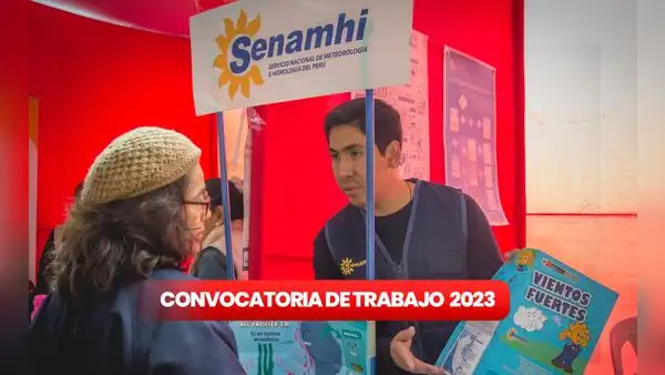 ¿Tienes estudios? Senamhi lanza convocatoria de trabajo con hasta S/11.000