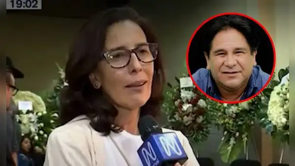Sol Carreño se quiebra en velorio de Luis Miranda: "Era gran corazón y gran talento"