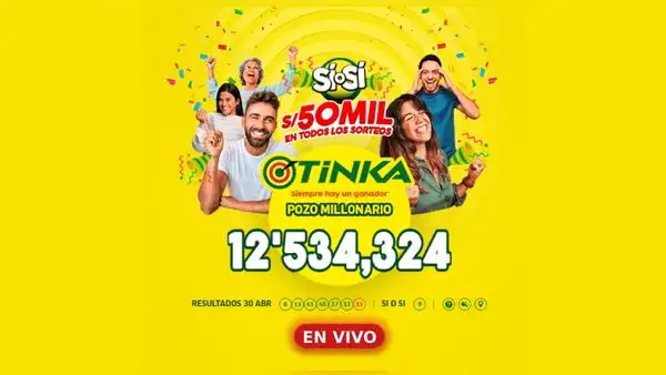 La Tinka: resultados EN VIVO del miércoles 3 de mayo: AQUÍ la jugada ganadora, sorteo y premios