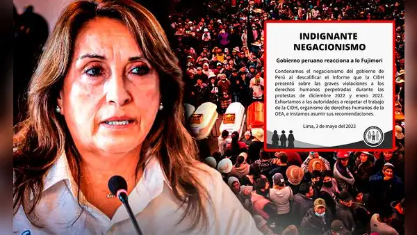CNDDHH advierte que el Gobierno de Boluarte "reacciona a lo Fujimori" ante informe de la CIDH