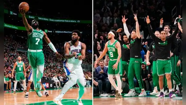 ¡Paliza contundente! Los Celtics derrotaron 121-87 a los 76ers por el game 2 de los playoffs de la NBA