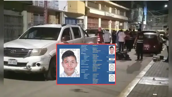 Sujetos asesinan a balazos a delincuente en pleno centro de Chiclayo