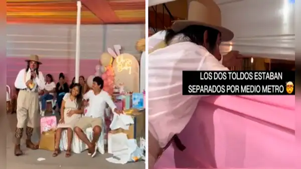 Organizan 2 fiestas en el mismo vecindario y payasito ‘saca pica’ con su show