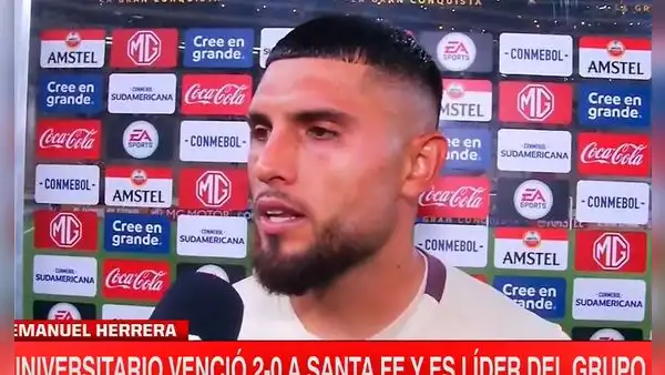 Ureña aseguró que pudieron golear a Santa Fe: "Si estábamos finos, podíamos haber marcado más goles"