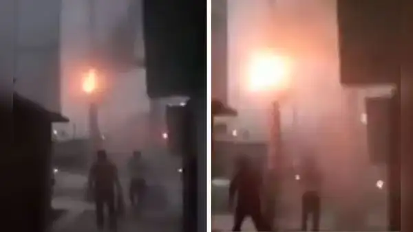 Poste de alta tensión eléctrica explota y se incendia en Puente Piedra: esta sería la tercera vez