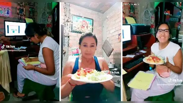 Madre consiente a su hija con uno de sus platillos favoritos por esforzarse en sus exámenes