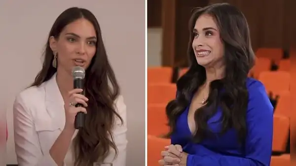 Natalie Vértiz puso nerviosa a Nathaly Terrones con pregunta en inglés en entrevista del Miss Perú