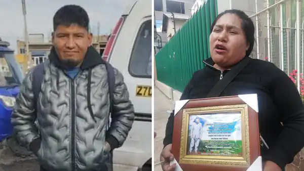 Viuda de fallecido en protestas en Juliaca: "Yo qué hago con este dolor"