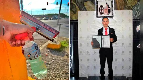 De limpiavidrios a ingeniero: la motivadora historia de un joven que con empeño demostró que todo es posible