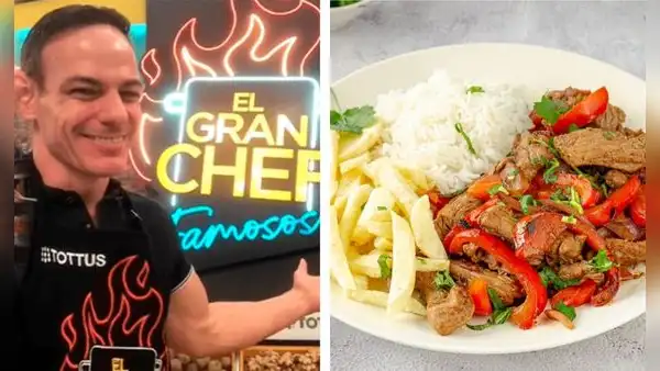 "El gran chef famosos": ¿cómo se prepara el lomo saltado, el plato favorito de Mark Vito?