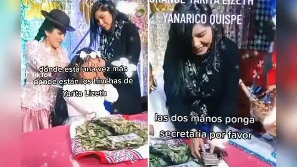 Yarita Lizeth sorprende con fajo de dinero en corte de pelo: “¡Quiero que seas mi madrina!”