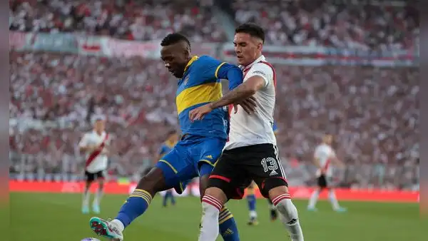 River ganó 1-0 a Boca en un superclásico que acabó en una batalla campal y 6 expulsados