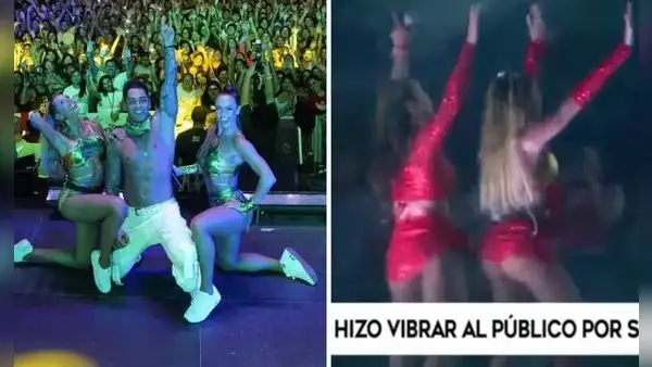 Brenda y Paloma enloquecen al público en el concierto de Axe Bahía por sus 20 años