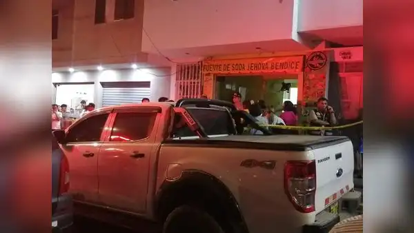 Asesinan a balazos a exjefe de serenazgo y a empresario a media cuadra de comisaría en Trujillo