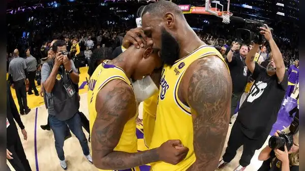 Lakers ganaron 104-101 a Warriors en el Game 4 y se puseron 3-1 en la serie de los play-offs