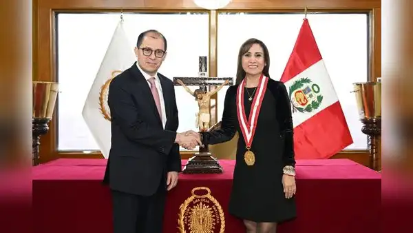 Fiscal de la Nación firma cooperación con el fiscal general de Colombia para combatir la delincuencia
