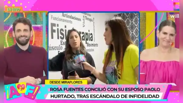 Rosa Fuentes cuenta detalles de su separación con Paolo Hurtado: "Mi divorcio ya está en el juzgado"
