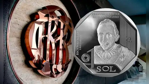 BCRP lanza nueva moneda de S/1 en homenaje a Francisco Xavier de Luna Pizarro