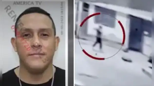 Surco: cámaras captan a sicario asesinando a sujeto que estaba parado en la puerta de su casa