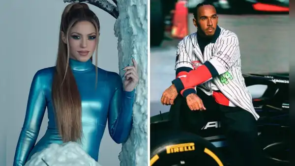 Shakira y el piloto Lewis Hamilton son captados juntos en una cena en Miami