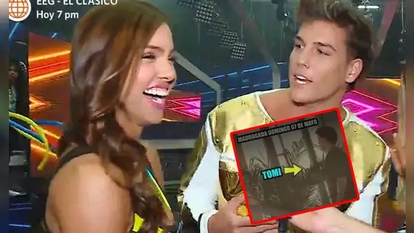 ¡Ampay! Paloma Fiuza es captada ingresando a su departamento con el 'chico dorado' Tomi Narbondo