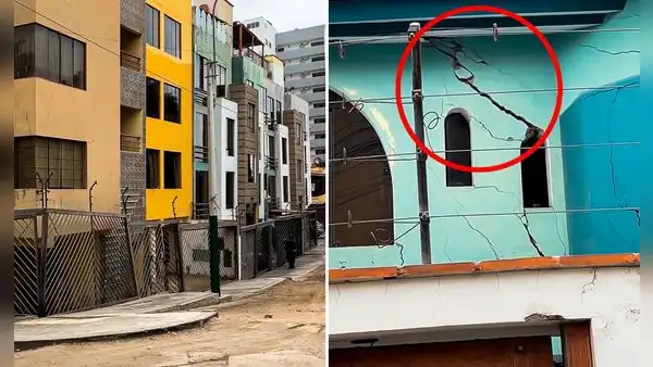 Este barrio en Lima se está hundiendo desde hace varios años: familias temen por su vida