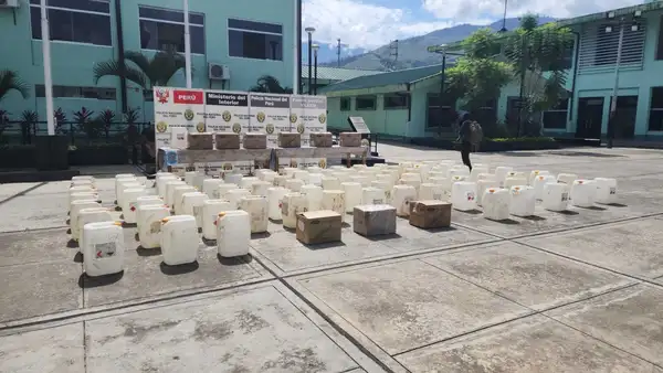 Vraem: capturan a sujetos cuando pretendían enviar más de 3.000 kilos de material para narcotráfico