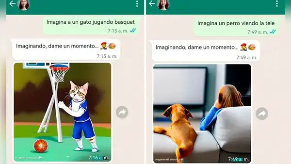WhatsApp ahora permite crear imágenes con IA y sin descargar ninguna app en tu celular