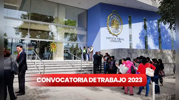 Convocatoria de trabajo en Arequipa: Fiscalía ofrece empleos con sueldos de hasta S/7.000