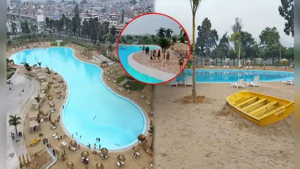 Rafael López Aliaga inaugura playa artificial en SJL: ¿qué diferencias tiene con el proyecto original?