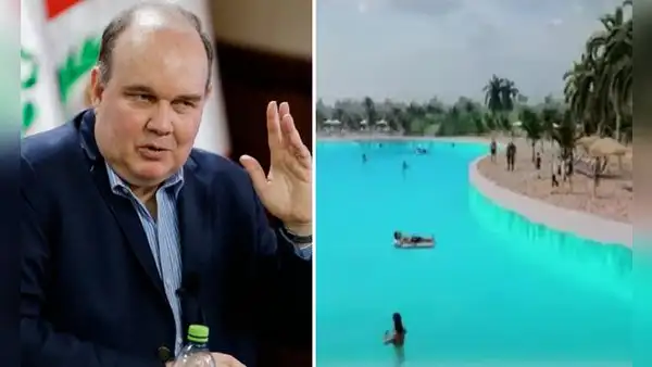 Rafael López Aliaga inaugura playa artificial en SJL: ¿cómo luce el balneario?