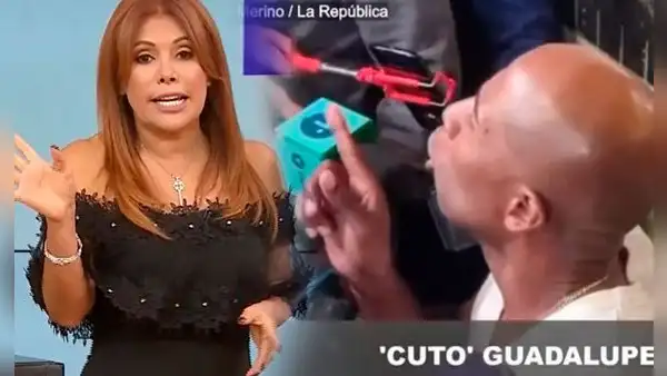 'Cuto' Guadalupe encara a reportera de Magaly en conferencia: "Haces tu trabajo, pero el mal se paga"