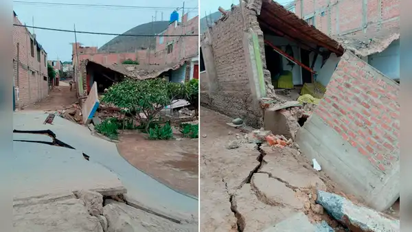 Chancay: casas resultaron afectadas tras hundimiento de terreno por obras de túnel de megapuerto