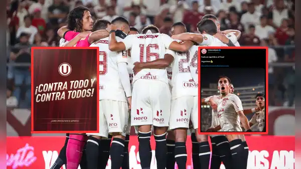 Las polémicas publicaciones de la 'U' tras el triunfo de Alianza: "Contra todo y contra todos"